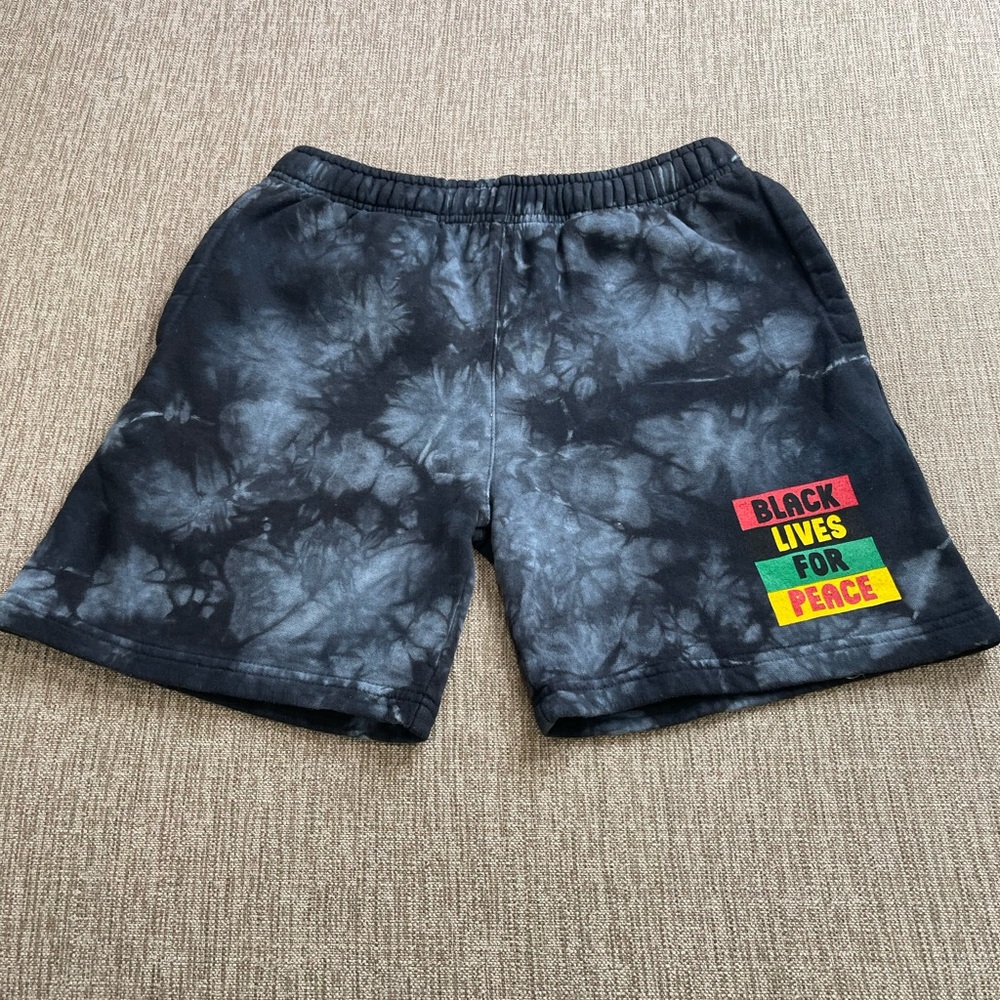 Cross Colours Black Lives for Peace Shorts